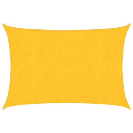 Vidaxl Zonnezeil 160 g m² 3x5 m hdpe gul