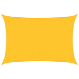 Vidaxl Zonnezeil 160 g m² rektangulær 3,5x4,5 m hdpe gul