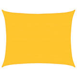 Vidaxl Zonnezeil 160 g m² rektangulær 6x8 m hdpe gul