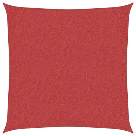 Vidaxl Zonnezeil 160 g m² 3,6x3,6 m HDPE Rød