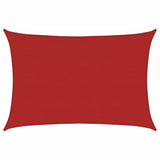 Vidaxl Zonnezeil 160 g m² 5x7 m HDPE Rød