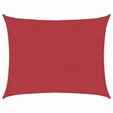 Vidaxl Zonnezeil 160 g m² 6x8 m HDPE Rød