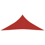 Vidaxl Zonnezeil 160 g m² 5x6x6 m HDPE Rød