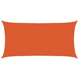 Vidaxl Zonnezeil 160 g m² rektangulær 3x6 m HDPE ORANJE