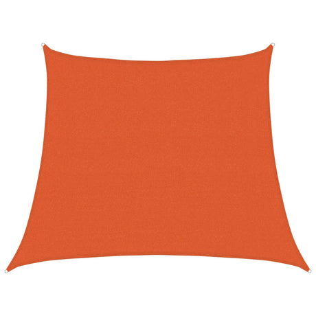 Vidaxl zonnezeil 160 g m² trapezium 3 4x3 m hdpe oranje