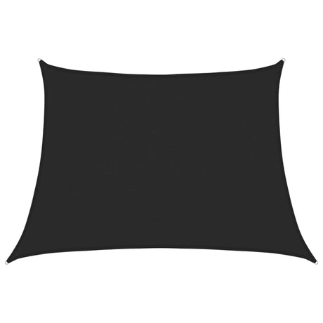 Vidaxl zonnezeil 160 g m² 4 5x3 m hdpe zwart
