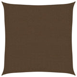 Vidaxl Zonnezeil 160 g m² 2,5x2,5 m HDPE Brown