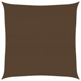 Vidaxl Zonnezeil 160 g m² 4x4 m HDPE Brown