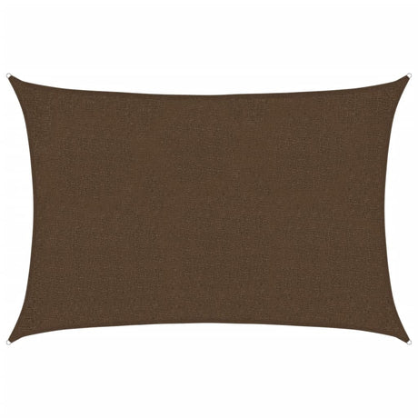 Vidaxl Zonnezeil 160 g m² 2x3 m HDPE Brown