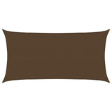 Vidaxl Zonnezeil 160 g m² 2x4 m HDPE Brown