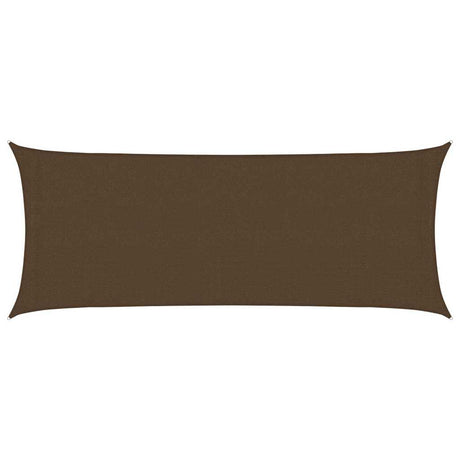 Vidaxl Zonnezeil 160 g m² 2x5 m HDPE Brown