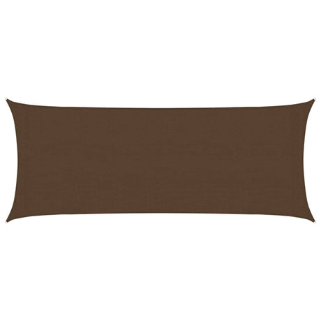 Vidaxl Zonnezeil 160 g m² 2x5 m HDPE Brown