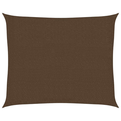 Vidaxl Zonnezeil 160 g m² 2,5x3 m HDPE Brown