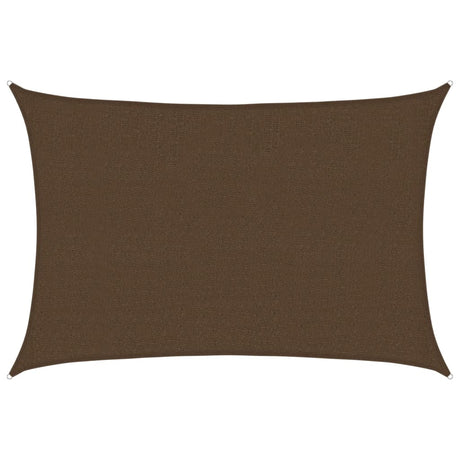 Vidaxl Zonnezeil 160 g m² 2,5x3,5 m HDPE Brown