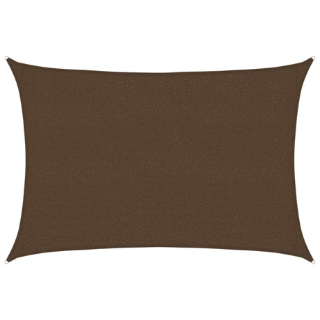 Vidaxl Zonnezeil 160 g m² 2,5x4 m HDPE Brown