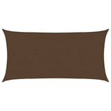 Vidaxl Zonnezeil 160 g m² 4x7 m HDPE Brown