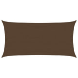 Vidaxl Zonnezeil 160 g m² 4x7 m HDPE Brown