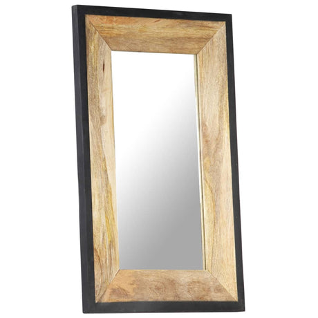 VidaXL spejl 80x50 cm massivt mangotræ