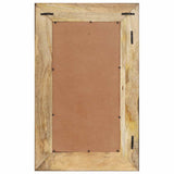 VidaXL spejl 80x50 cm massivt mangotræ