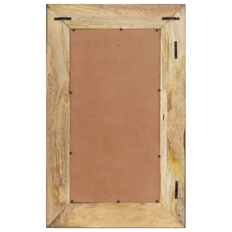 VidaXL spejl 80x50 cm massivt mangotræ