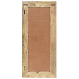 Vidaxx spejl 110x50 cm massivt mangotræ