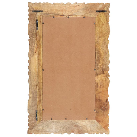 VidaXL spejl 80x50 cm massivt mangotræ