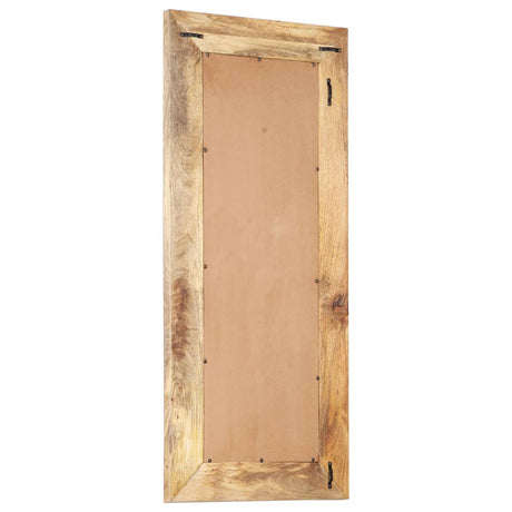 Vidaxx spejl håndskåret 110x50x2,6 cm massivt mangotræ