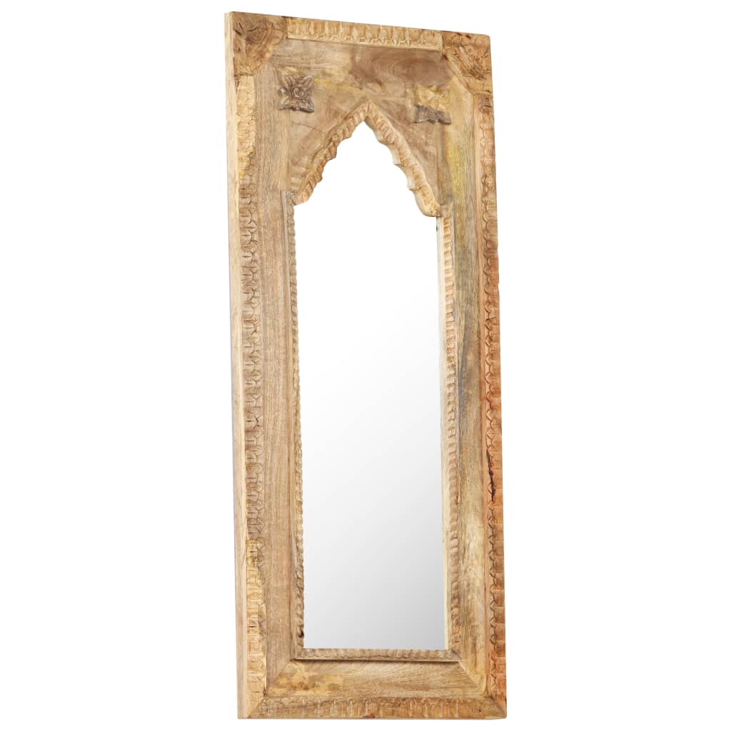 Vidaxxl spejl 50x3x110 cm massivt mangotræ