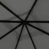 Vidaxl Arbor 180 g m² 4x4x3 m Antracit farvet