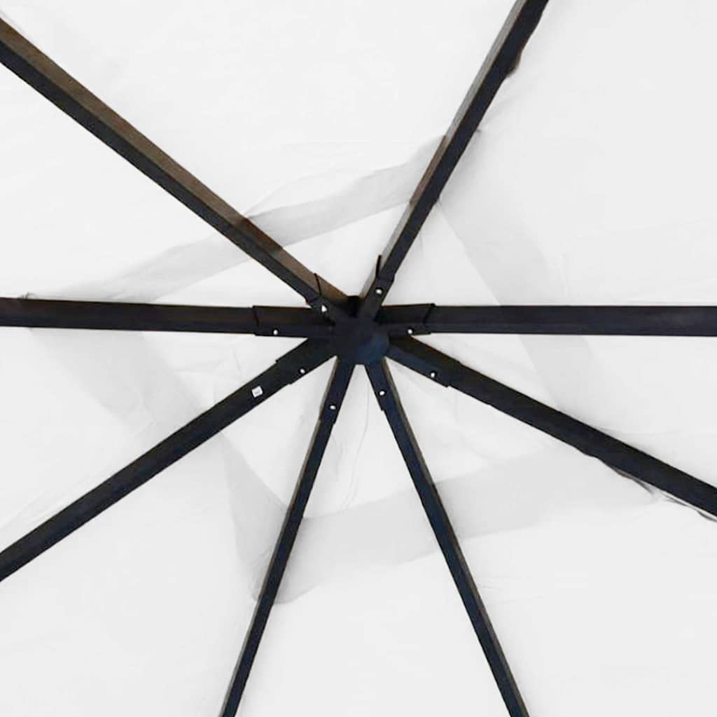 Vidaxl Arbor 180 g m² 4x4x3 m hvid