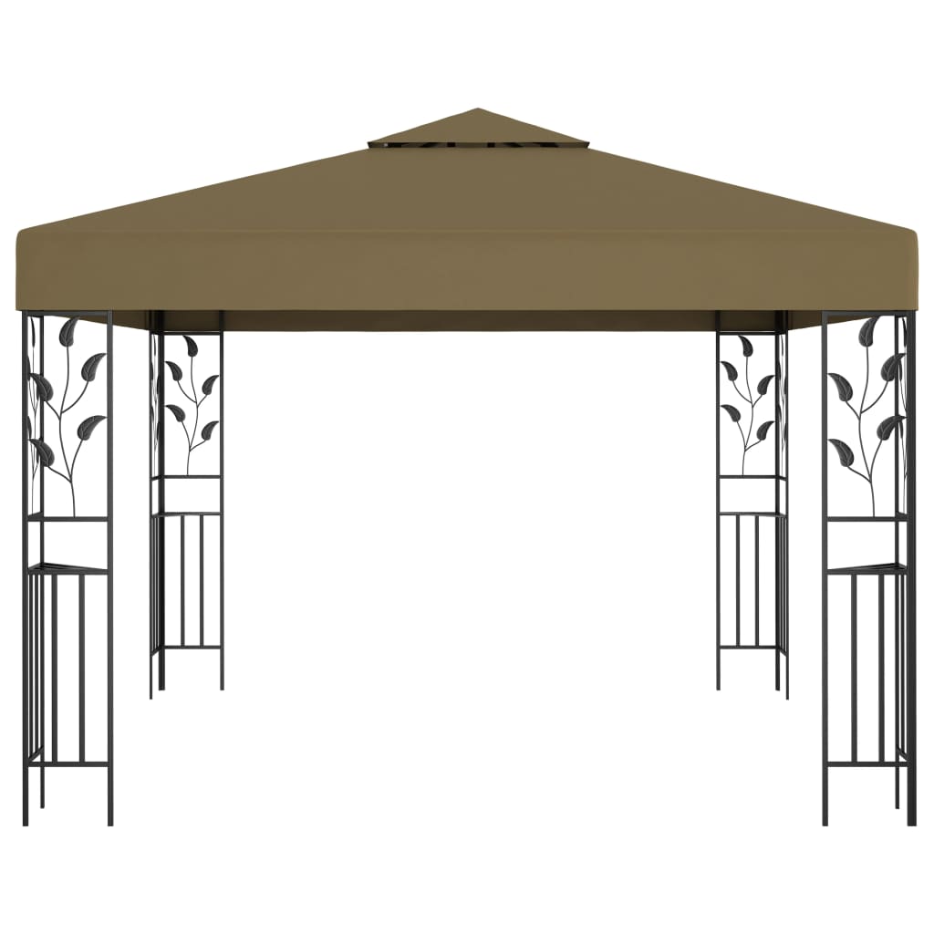 Vidaxx lysthus 180 g m² 3x3 m taupe