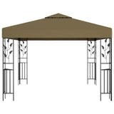 Vidaxx lysthus 180 g m² 3x3 m taupe