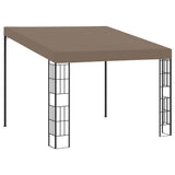 Vidaxx vægpavillon 3x3 m stof taupe