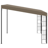 Vidaxx vægpavillon 3x3 m stof taupe