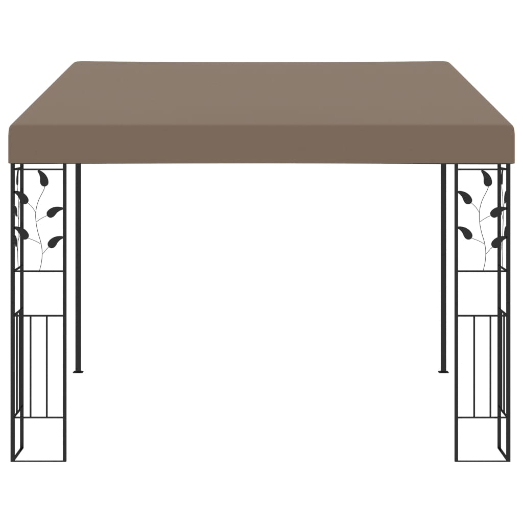 Vidaxx vægpavillon 3x3x2,5 m taupe