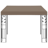 Vidaxx vægpavillon 3x3x2,5 m taupe