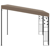 Vidaxx vægpavillon 3x3x2,5 m taupe