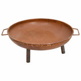 Vidaxxl bålfad 67,5x58x22,5 cm stål