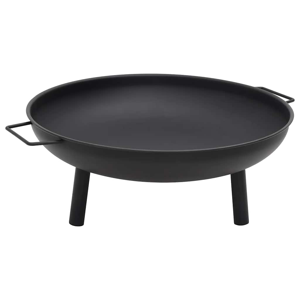 Vidaxxl bålfad 67,5x58x22,5 cm stål