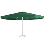 Vidaxl -udskiftningsklud til parasol 515 cm grøn