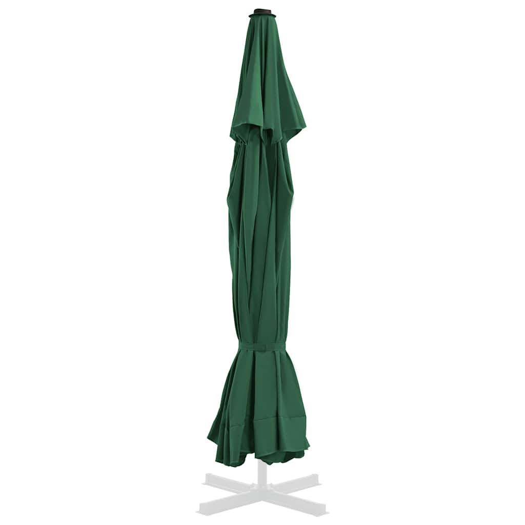 Vidaxl -udskiftningsklud til parasol 515 cm grøn