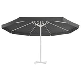 Vidaxl -udskiftningsklud til parasol 515 cm antracit -farvet