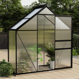 Vidaxl Garden Greenhouse 1,33 m² aluminium Anthracite