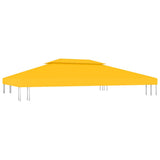 Vidaxl Prieverkak 2-lag 310 g m² 4x3 m gul