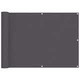 Vidaxl balkonskærm 75x300 cm Oxford stof Anthracite