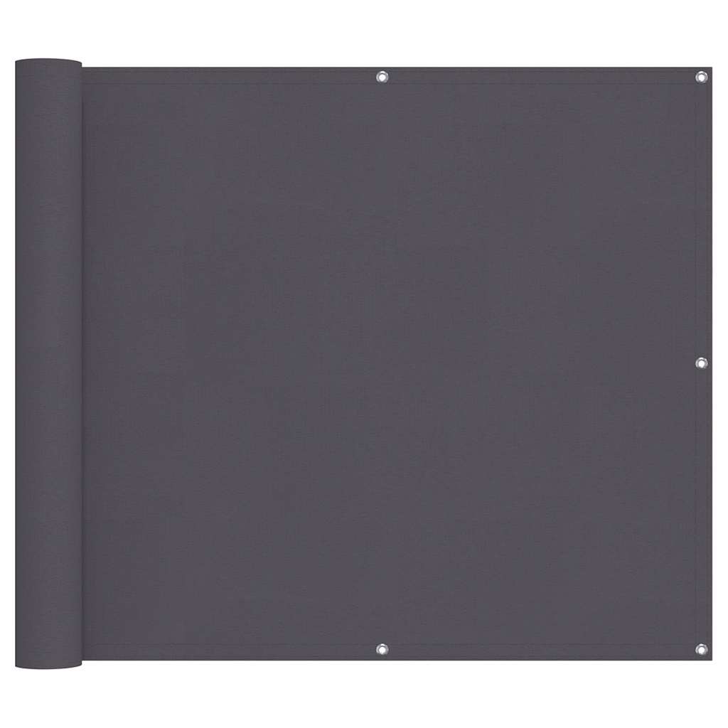 Vidaxl balkonskærm 90x300 cm Oxford stof anthracit