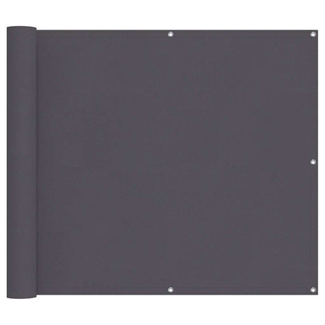 Vidaxl balkonskærm 90x300 cm Oxford stof anthracit