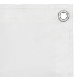 Vidaxl balkonskærm 75x500 cm Oxford stof hvid
