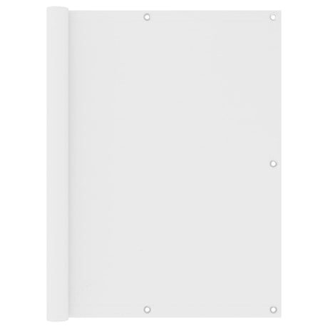 Vidaxl balkonskærm 120x600 cm Oxford stof hvid
