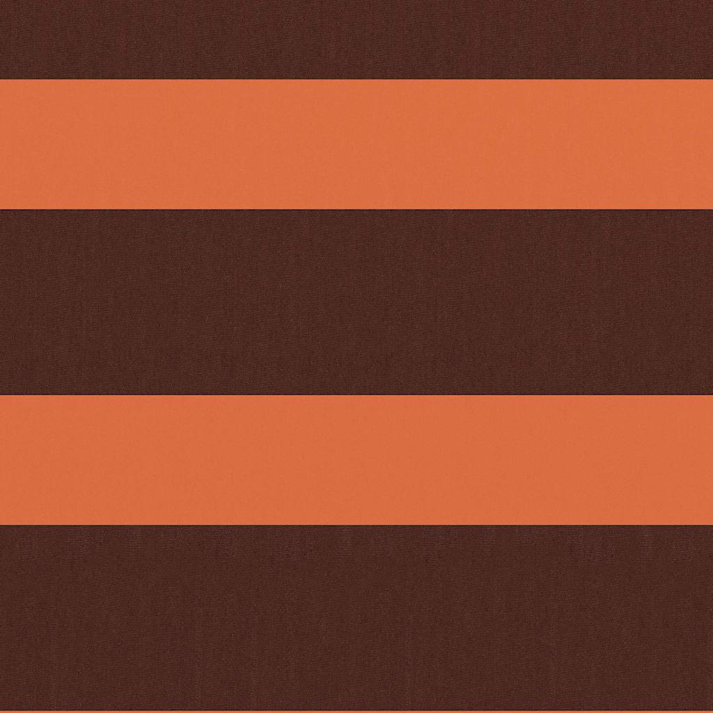 Vidaxl balkonskærm 75x400 cm Oxford stof orange og brun